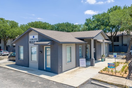 The Jerry leasing office exterior